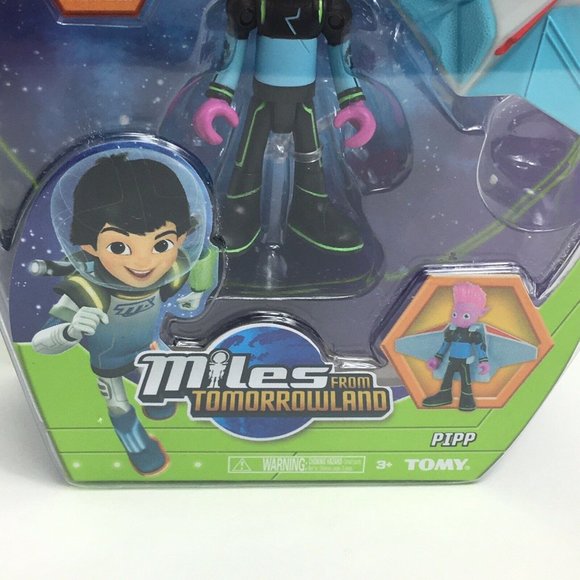Disney Junior Miles From Tomorrowland Pip Action Figure Tomy Pink Space 3" New - Picture 4 of 12